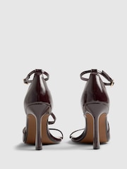 River Island Purple Buckle Strappy Heeled Sandals - Image 3 of 5