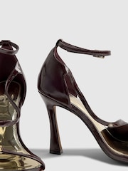 River Island Purple Buckle Strappy Heeled Sandals - Image 5 of 5