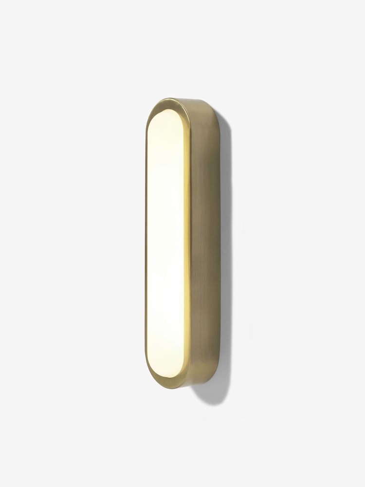 MADE.COM Brass Nura Flush Bathroom Wall Light - Image 3 of 3 MADE.COM Brass Nura Flush Bathroom Wall Light - Image 3 of 3