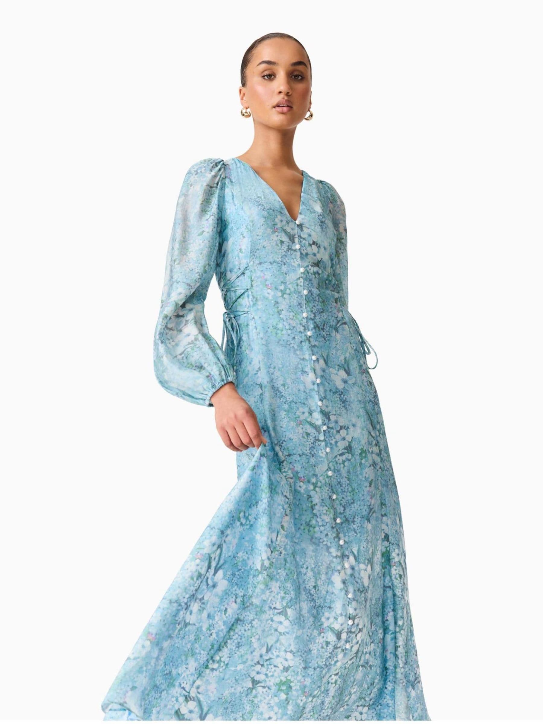 Buy Elliatt Blue Faye Maxi Dress from Next USA