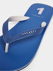 Hackett Light Blue Capri Numbers Flip Flop Shoes - Image 5 of 6