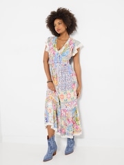 Joe Browns Black Carnival Days Printed Dress - Image 3 of 5