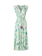 Joe Browns Green Helena Printed Maxi Dress - Image 5 of 5