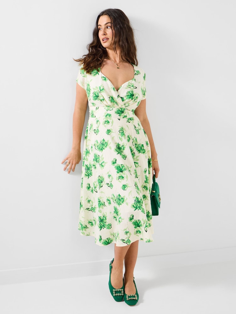 Joe Browns Green Day At The Races Floral Dress - Image 1 of 5 Joe Browns Green Day At The Races Floral Dress - Image 1 of 5