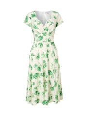 Joe Browns Green Day At The Races Floral Dress - Image 5 of 5