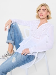 Joe Browns White Flora Cutwork Blouse - Image 1 of 5