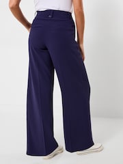 Joe Browns Blue Isabella Wide Leg Trousers - Image 2 of 5