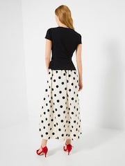 Joe Browns Black Perfectly Polka Dot Two In One Dress - Image 3 of 6