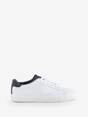 Hackett White Blake Venture Leather And Suede Trainers - Image 1 of 2