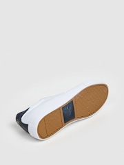 Hackett White Blake Venture Leather And Suede Trainers - Image 2 of 2