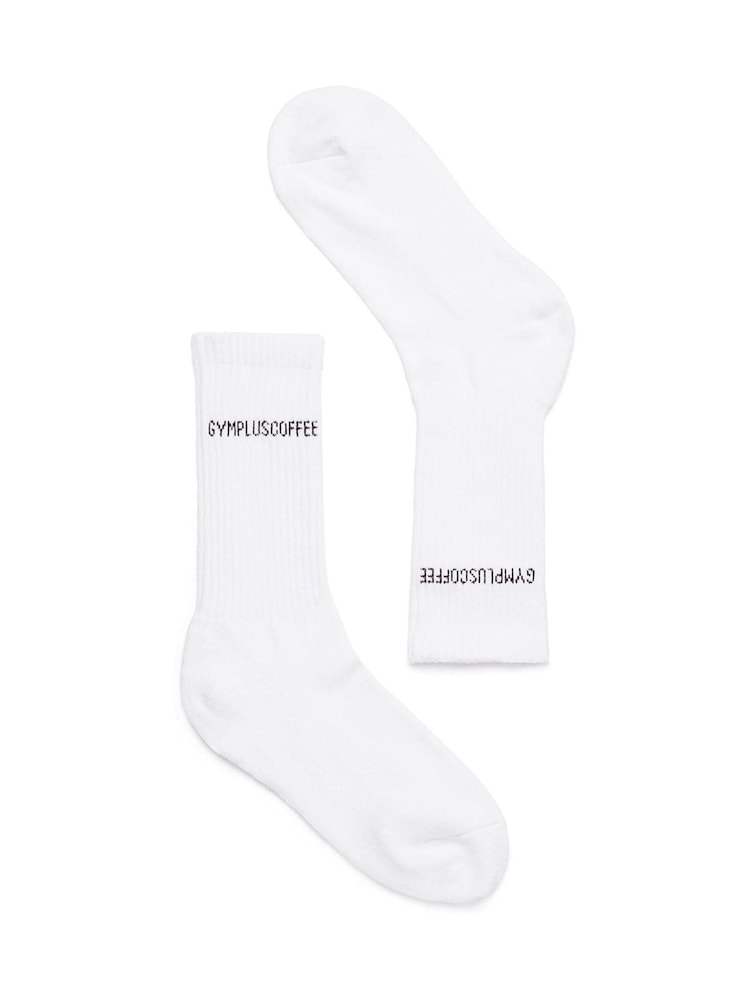 Gym + Coffee Full Length Everyday Socks 3 Pack - Image 2 de 3