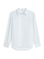 أزرق فاتح - Tommy Hilfiger Relaxed Fit Pure Linen Shirt - Image 5 of 5