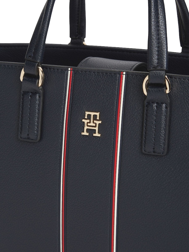 Tommy Hilfiger Signature Cross-Body Satchel Bag - Imaginea 2 din 2