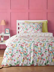Catherine Lansfield Bright Fruity Friends Reversible Duvet Cover Set - Image 1 of 4