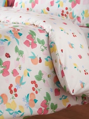 Catherine Lansfield Bright Fruity Friends Reversible Duvet Cover Set - Image 4 of 4