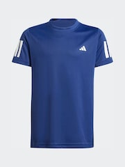 adidas Blue Club Tennis 3S T-Shirt - Image 1 of 5