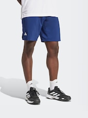 adidas Blue Club 3S Tennis Shorts - Image 3 of 7
