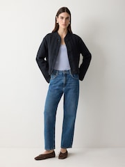 Jigsaw Blue Modal Lace Vest - Image 3 of 4