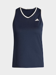 adidas Blue Heritage Tennis Vest - Image 6 of 6