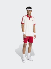 白色 - adidas Heritage Tennis Polo Shirt - 圖片 3/5
