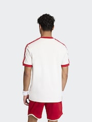 adidas White Heritage Tennis T-Shirt - Image 2 of 5