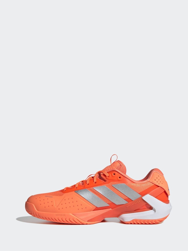 adidas Orange Adizero Ubersonic 5 Tennis Shoes - Image 2 of 9