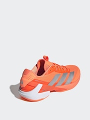 adidas Orange Adizero Ubersonic 5 Tennis Shoes - Image 4 of 9