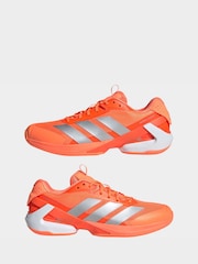 adidas Orange Adizero Ubersonic 5 Tennis Shoes - Image 5 of 9