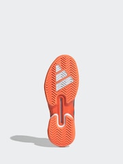 adidas Orange Adizero Ubersonic 5 Tennis Shoes - Image 7 of 9