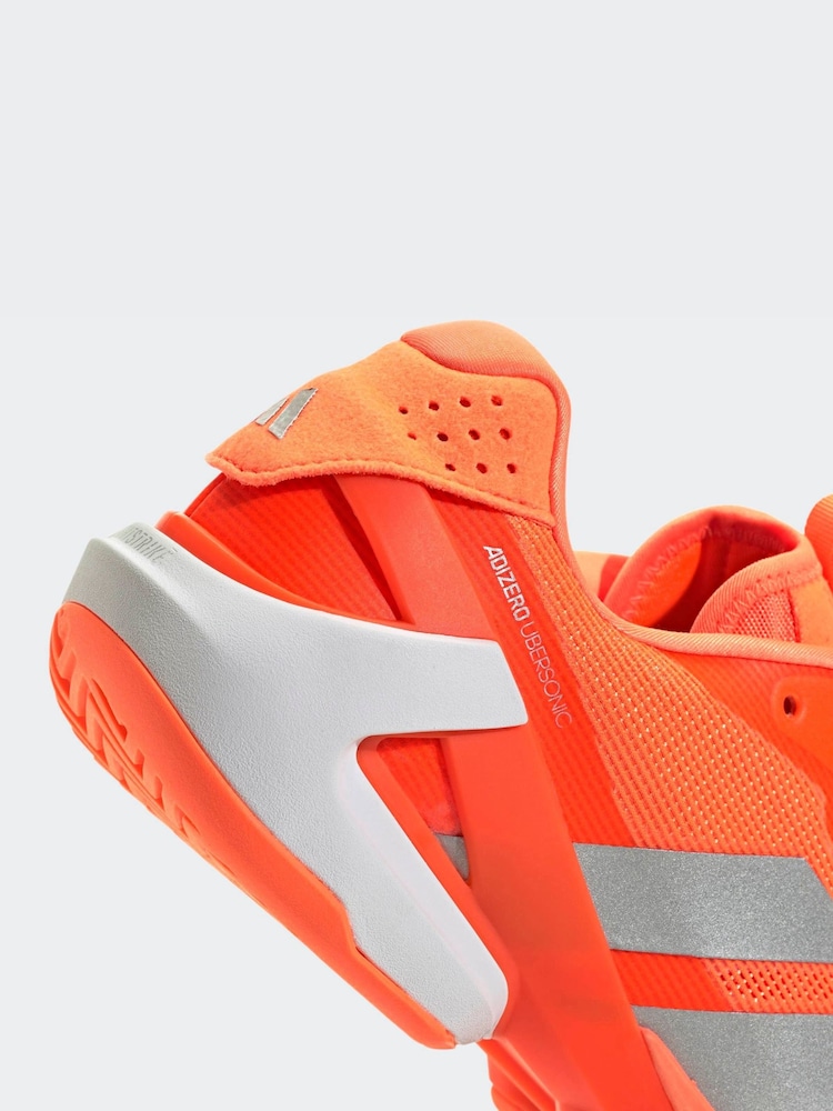 adidas Orange Adizero Ubersonic 5 Tennis Shoes - Image 9 of 9