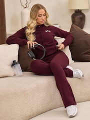 Gym King Red True Knit Fitted Cardigan - Image 1 of 4