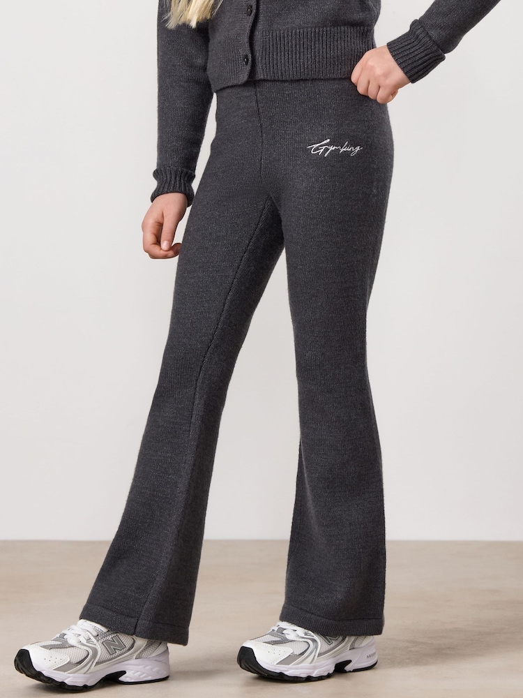 Gym King Grey True Knit Trousers - Image 2 of 3