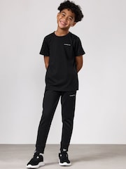 Gym King Black Core Plus Panel Joggers - Image 1 of 4