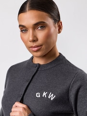 Gym King Grey True Knit Fitted Cardigan - Image 2 of 4