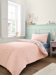 Bianca Meadow Bunnies Cotton Reversible Duvet Cover Set - صورة 2 من 5
