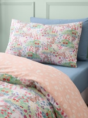 Bianca Meadow Bunnies Cotton Reversible Duvet Cover Set - صورة 3 من 5