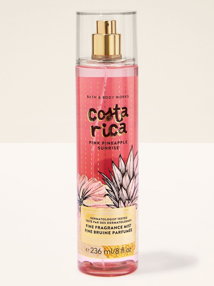 Bath & Body Works Pink Pineapple Sunrise Fine Fragrance Mist 236ml - Image 1 of 4 Bath & Body Works Pink Pineapple Sunrise Fine Fragrance Mist 236ml - Image 1 of 4