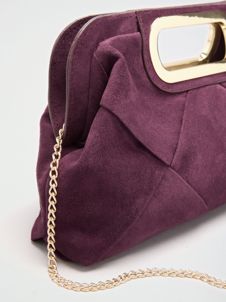 Burgundy - Lipsy Τσαντάκι clutch τοπ λαβής ύφανσης - Εικόνα 8 από 8 Burgundy - Lipsy Τσαντάκι clutch τοπ λαβής ύφανσης - Εικόνα 8 από 8