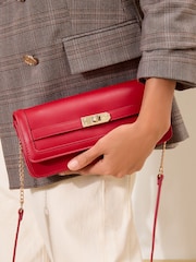 Lipsy Gold Buckle Ocassion Cross-Body Bag - Image 2 of 8