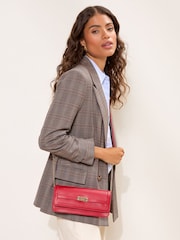Lipsy Gold Buckle Ocassion Cross-Body Bag - Image 4 of 8