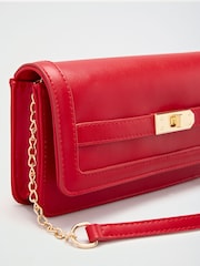 Lipsy Gold Buckle Ocassion Cross-Body Bag - Image 7 of 8