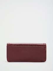 Lipsy Burgundy Red Buckle Ocassion Cross-Body Bag - Image 8 of 8