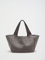 Friends Like These Grey Tassel Trim Shopper Bag - Image 5 of 7