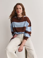 Free People Classic Stripe Crew Neck Wide Top - Bild 3 von 6