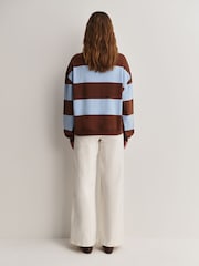 Free People Classic Stripe Crew Neck Wide Top - Bild 5 von 6