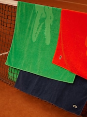 Lacoste Poivron Sport Beach Towel - Image 1 of 6