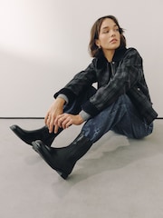 Μαύρο - Forever Comfort® Scround Toe Leather Chelsea Boots - Εικόνα 5 από 11