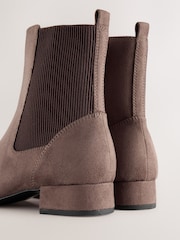 Taupe Forever Comfort® Chisel Toe Ankle Chelsea Boots - Image 3 of 5
