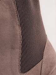 Taupe Forever Comfort® Chisel Toe Ankle Chelsea Boots - Image 5 of 5