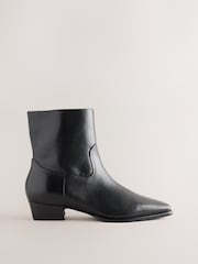 Black Forever Comfort® Ankle Western Boots - Image 2 of 5